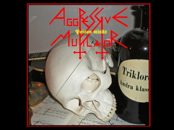 AGGRESSIVE MUTILATOR'Posion Minds' CD.