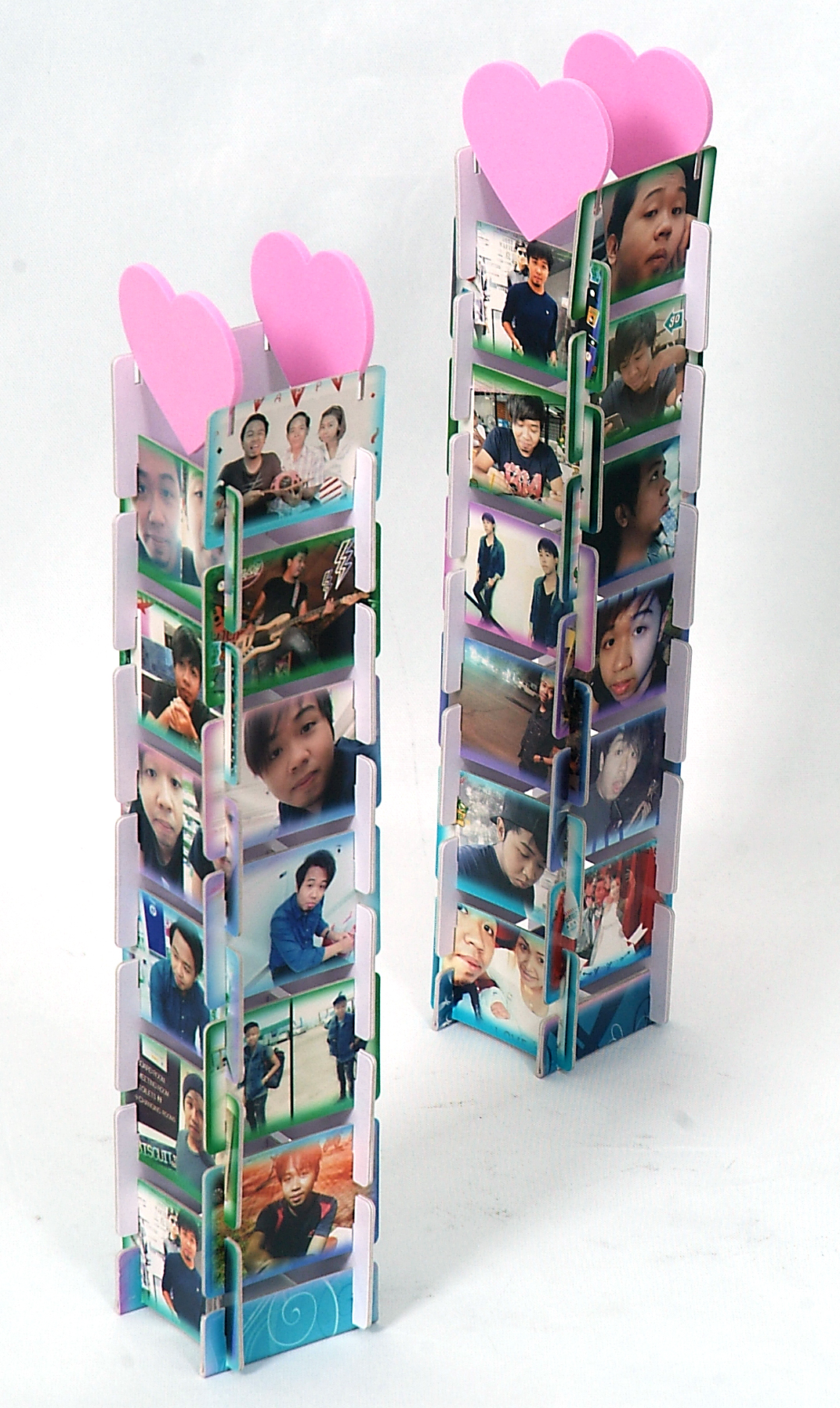 ของขวัญให้แฟน Tower Photo ขนาด 3x15 นิ้ว 2ชุด