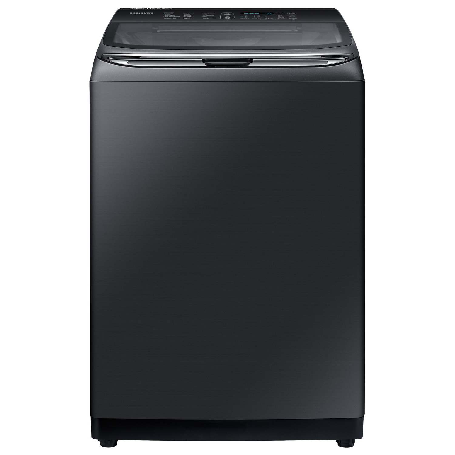 เครื่องซักผ้า SAMSUNG 22 กก. สีดำ พร้อมด้วย Activ dualwash รุ่น WA22R8870GV/ST