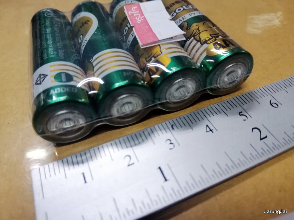 ถ่านไฟฉาย panasonic ของแท้ ก้อนสี่เหลี่ยม, AA และ AAA