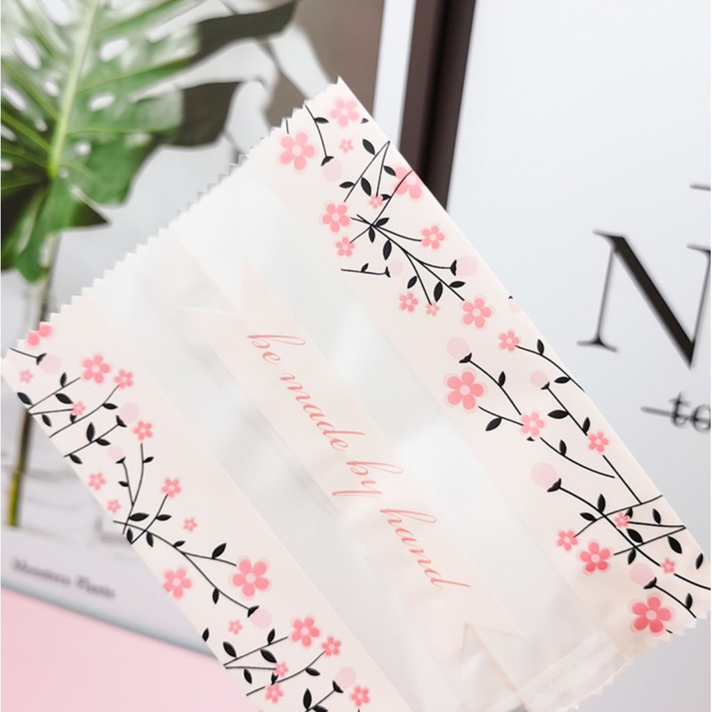 ถุงซีล ใส่ขนม คุกกี้ ลูกอม ขนาด 7x9.5-10 ซม. จำนวน 97-100 ใบ/แพ็ค ชุดที่ 1/4