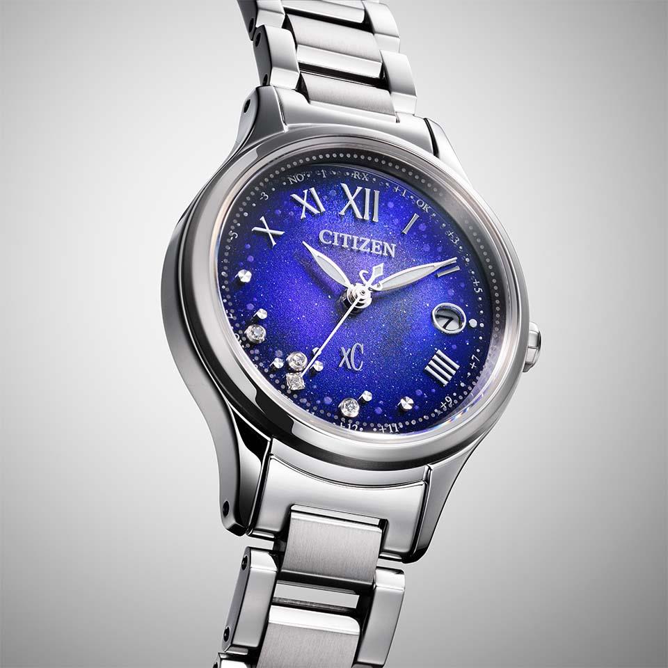 Citizen ES9490-95L นาฬิกาผู้หญิง Citizen xC hikari Radio-Controlled Eco-Drive UNITE with BLUE Limited 1200Pcs Women's Watch