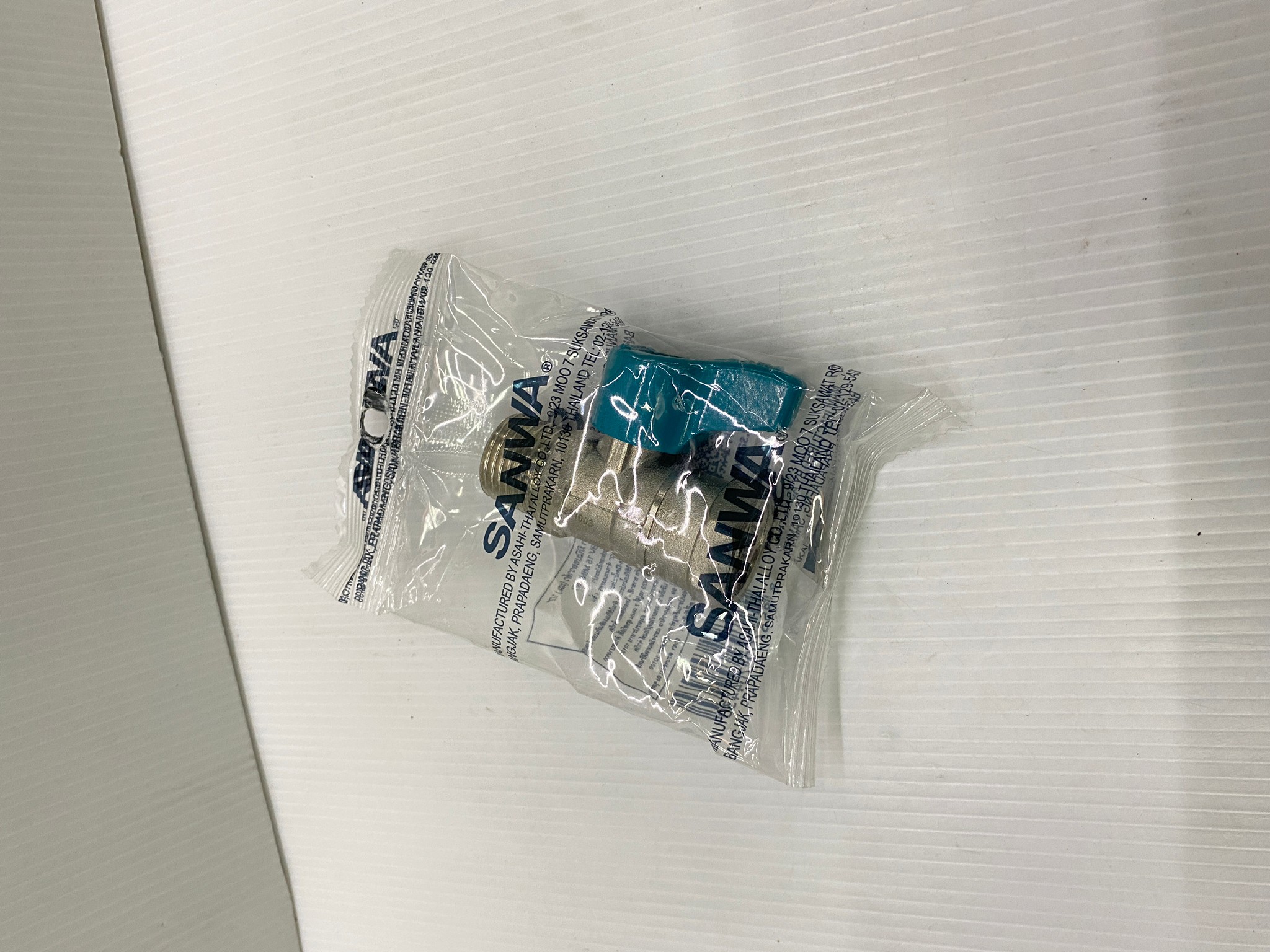 มินิบอลวาล์ว 2 ทาง 1/2นิ้ว (ผู้ เมีย) SANWA ของแท้ 100%
