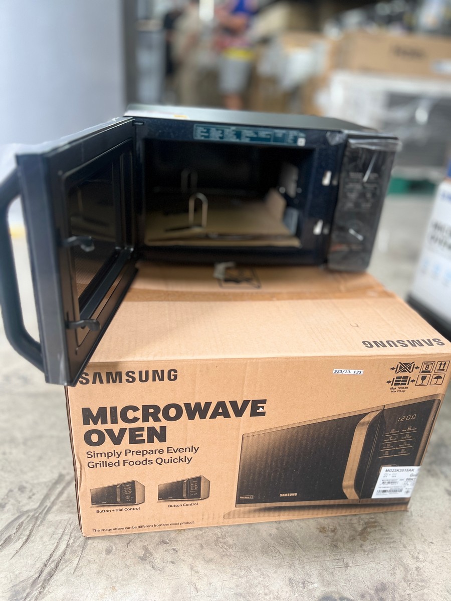 SAMSUNG ไมโครเวฟ อุ่นและย่าง 23 ลิตร 800วัตต์ รุ่น MG23K3515AK/ST