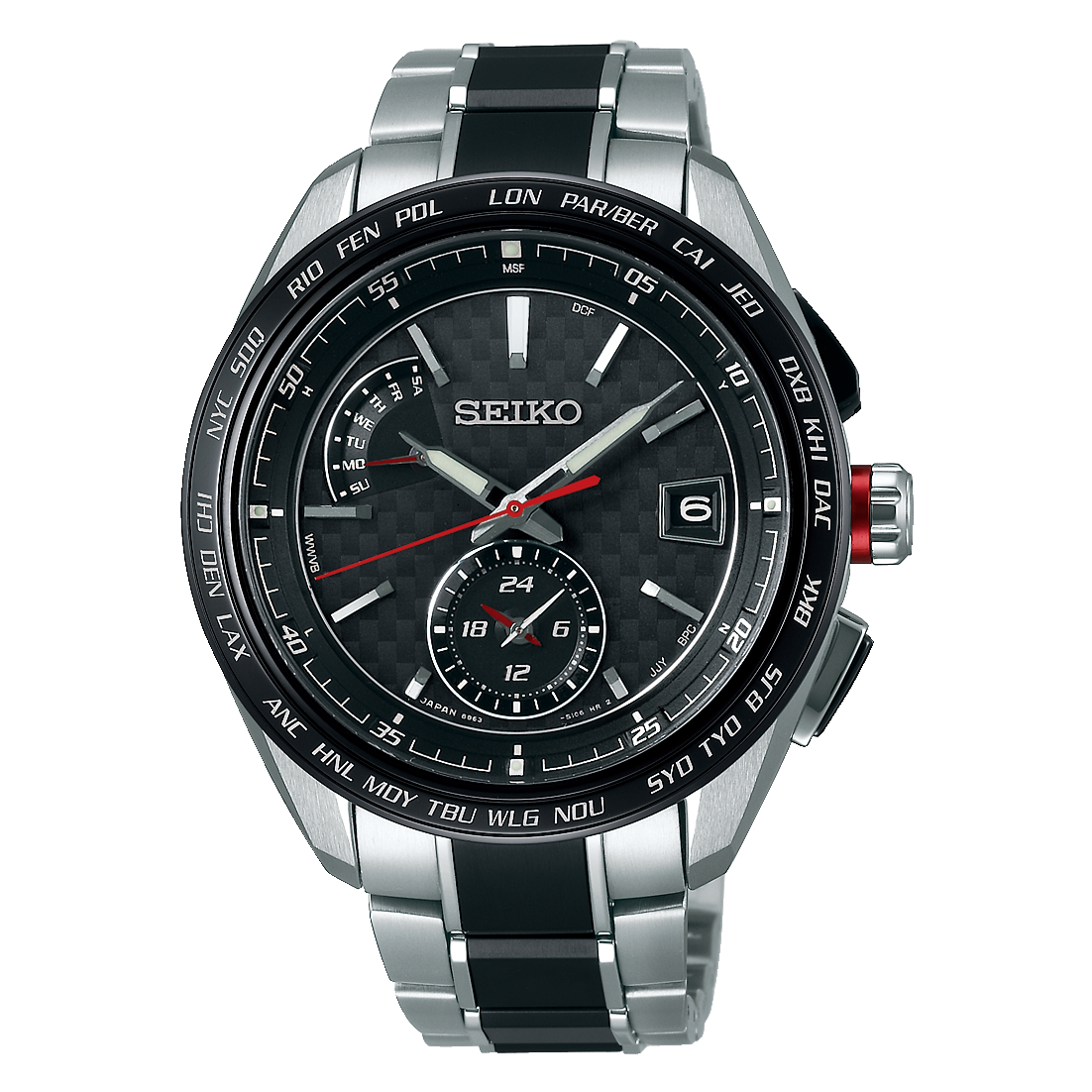 Seiko SAGA259 นาฬิกาผู้ชาย Seiko รุ่น SAGA259, Brightz Radio Sync Solar Men's Watch