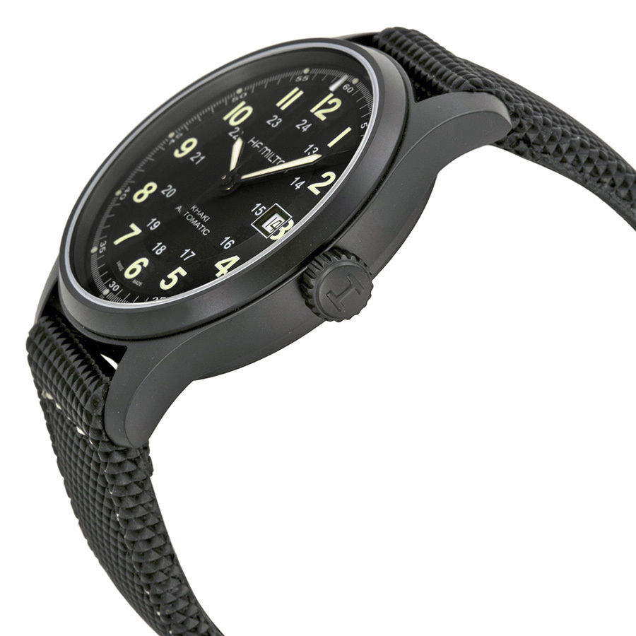 Hamilton H70575733 นาฬิกาผู้ชาย Hamilton รุ่น H70575733, Khaki Aviation Titanium Men's Watch