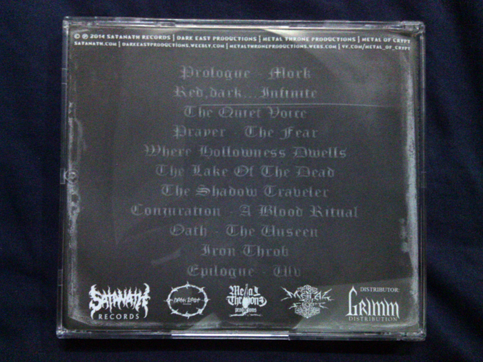 MORKULV'Where Hollowness Dwells' CD.