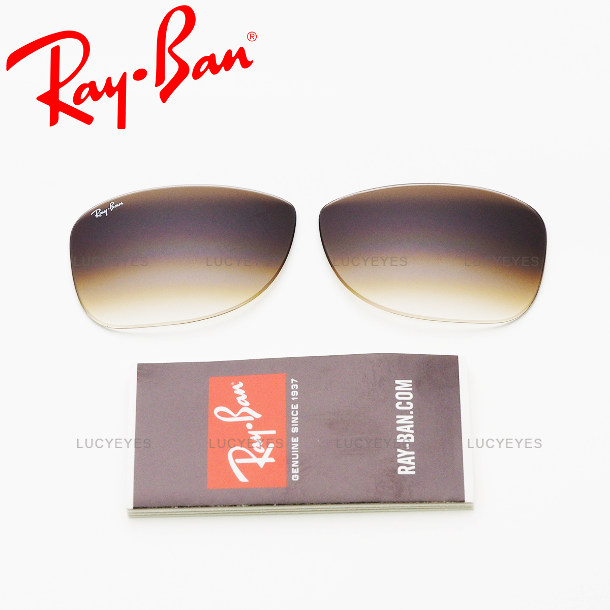 เลนส์ RAYBAN แท้ 100% RB3477 เลนส์สีน้ำตาลไล่สี