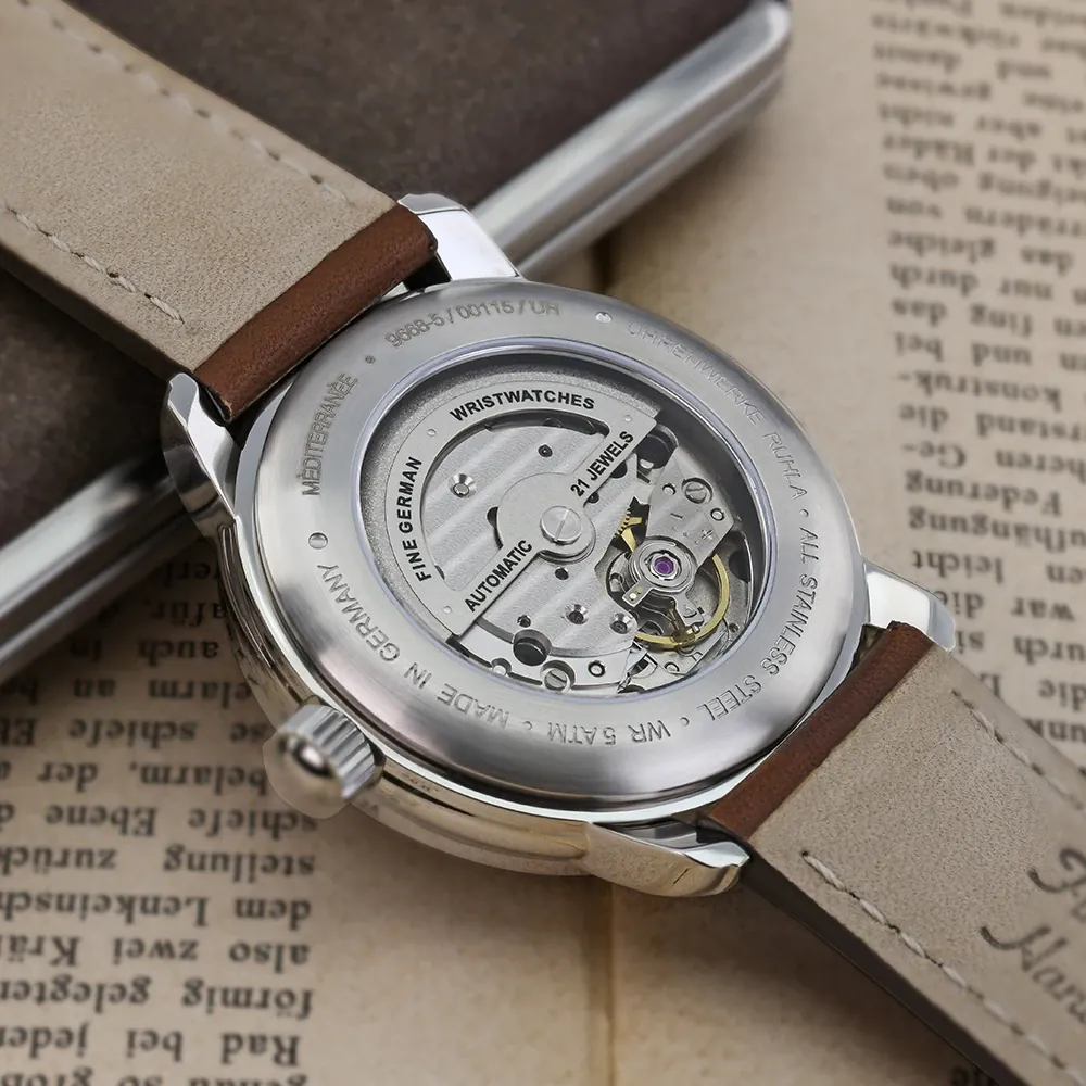 Zeppelin 9668-5 นาฬิกาผู้ชาย Automatic Méditerranée Men's Watch