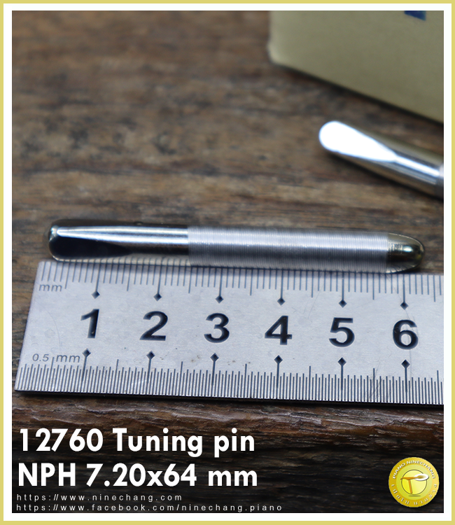 12760 Tuning pin NPH 7.20x64 mm