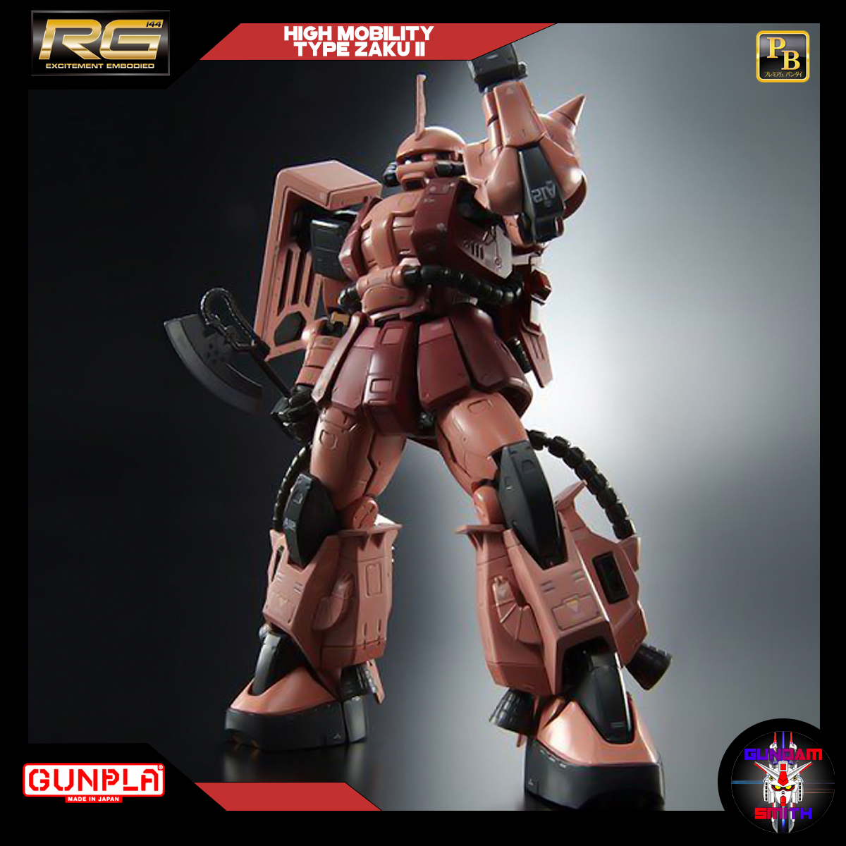 P-BANDAI RG 1/144 HIGH MOBILITY TYPE ZAKU II