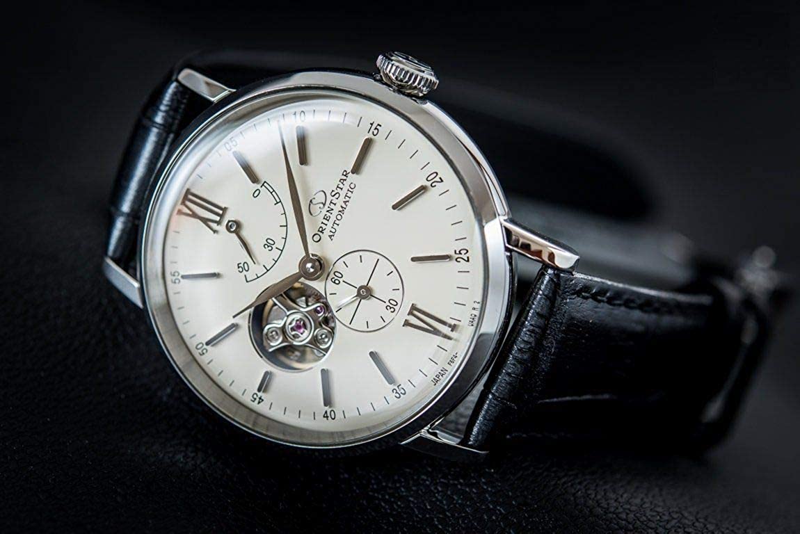 Orient RE-AV0002S00B นาฬิกาผู้ชาย Orient Star Classic Semi Skelton Automatic Men's Watch