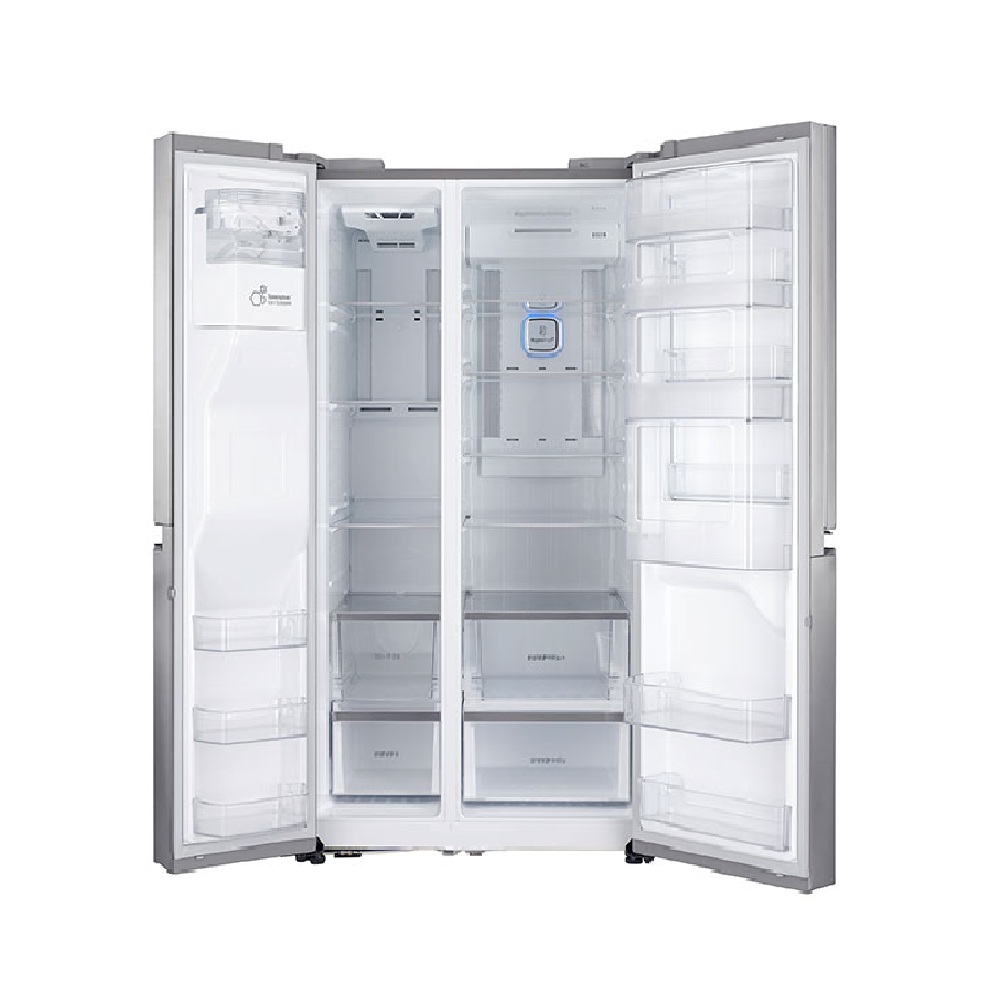 LG ตู้เย็น ไซด์บายไซด์ Door-in-Door MultiDoor 29.6 คิว รุ่น GR-J297WLBN (ชลบุรี ส่งฟรี)