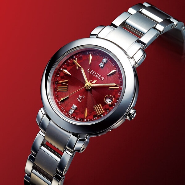 Citizen ES9440-51X นาฬิกาผู้หญิง Citizen Xc Radio-Controlled Eco-Drive JOUNETSU Collection Made in Japan Limited 1700 Pcs. Women's Watch