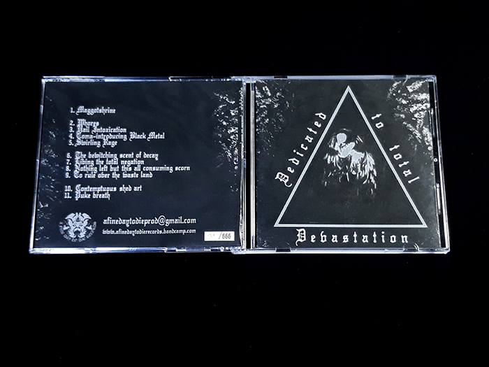 GESTANK 'Dedicated to Total Devastation' CD
