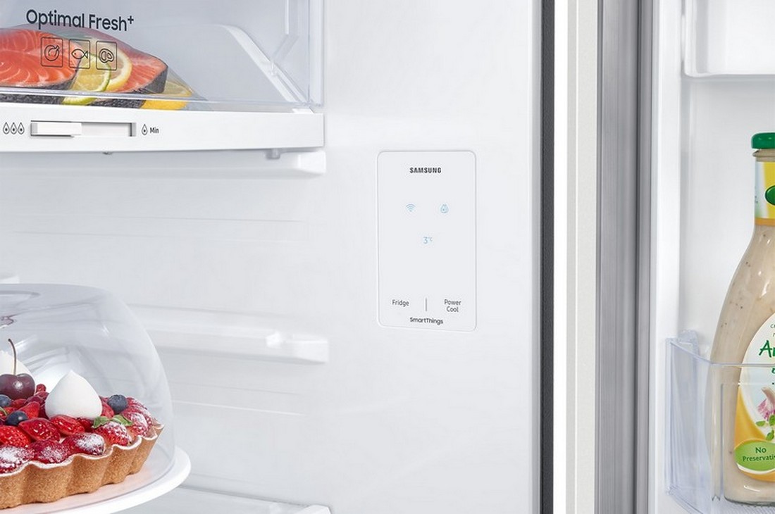 [ผ่อน0%10ด] Samsung ตู้เย็น 2 ประตู BESPOKE 12.3 คิว Inverter (สี Cotta White) รุ่น RT35CB5744C1 (ชลบุรีส่งฟรี)