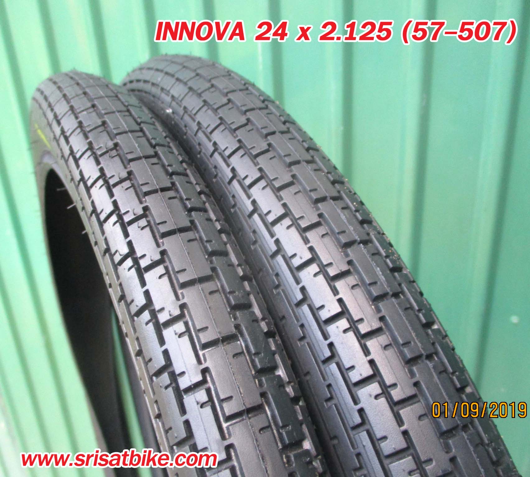 ยางจักรยาน 24 x 2.125 INNOVA - 2 เส้น - ส่งฟรี EMS -