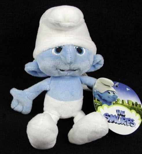 คลัมซี สเมิร์ฟ (Clumsy Smurf) ขนาด 8 นิ้ว (Jakks Pacific)