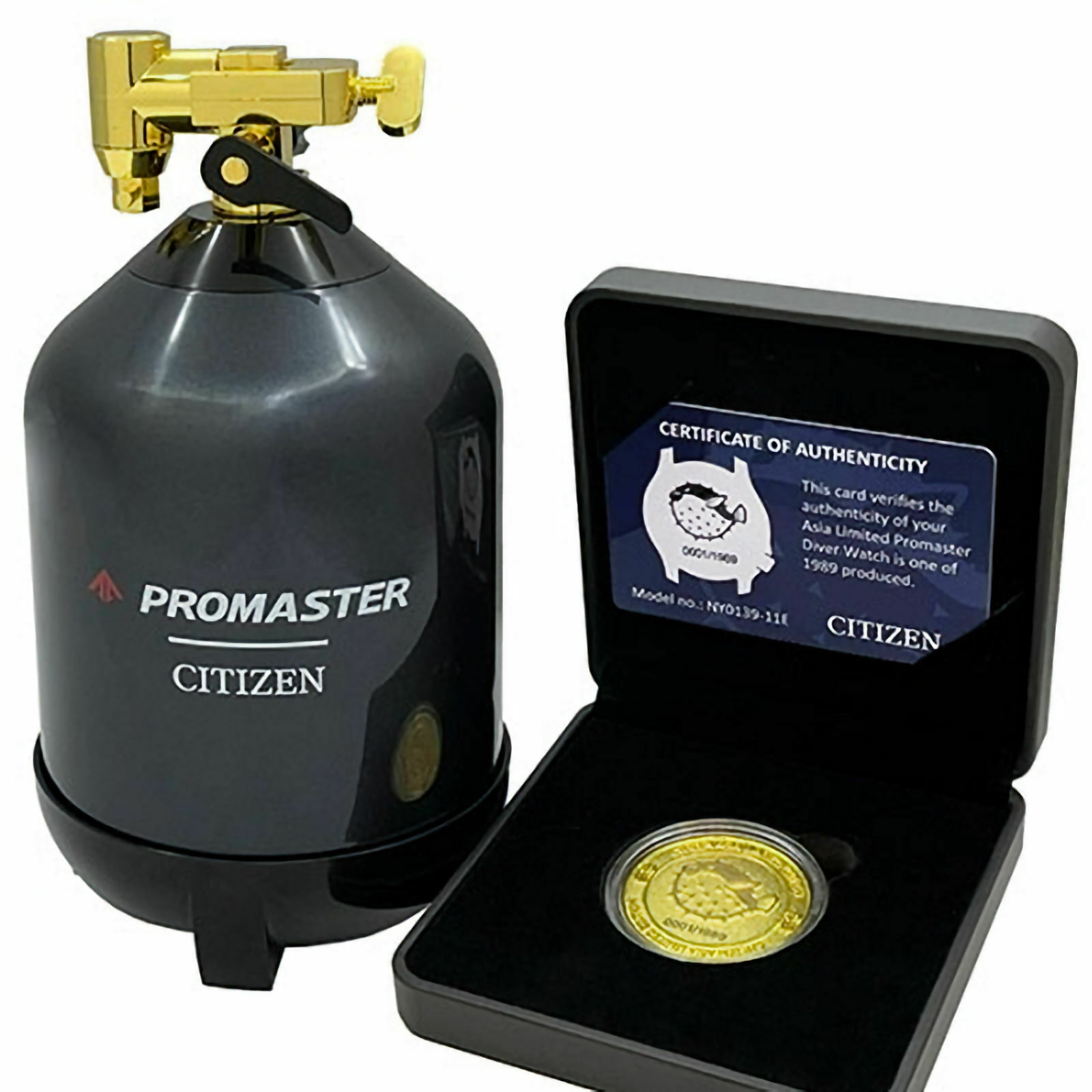 Citizen NY0138-14X นาฬิกาผู้ชาย PROMASTER Mechanical Automatic Diver Limited 1989 pcs. Men's Watch