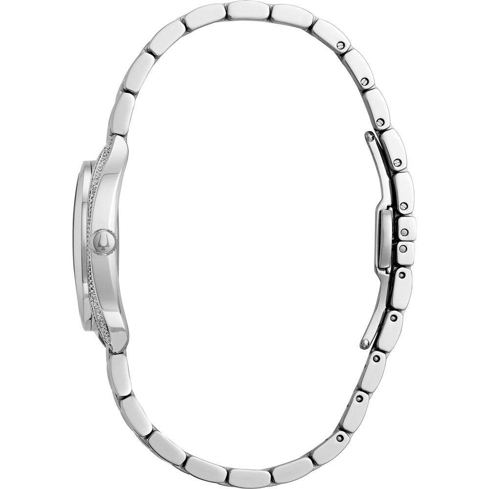 Bulova 96R212 นาฬิาผู้หญิง Classic Quartz 24 Diamonds Women's Watch