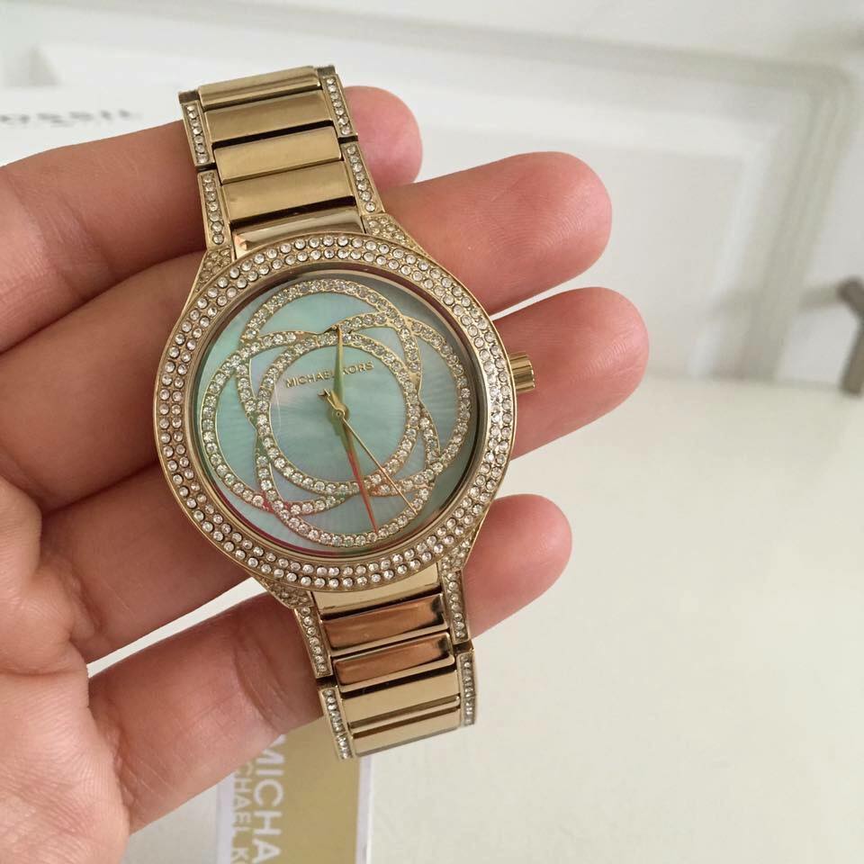 Michael kors watch Mk3481 gold 35 mm สำเนา