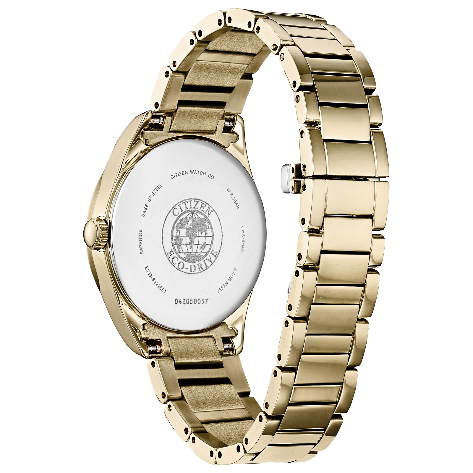 Citizen EM0882-59A นาฬิกาผู้หญิง Eco-Drive Arezzo Diamond Women's Watch