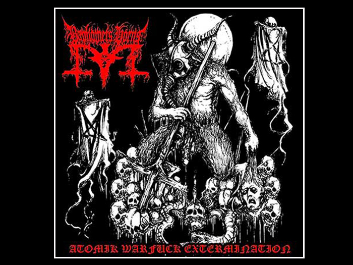 BAPHOMETS HORNS'Atomik Warfuck Extermination'+Division 666 Compilation+ CD