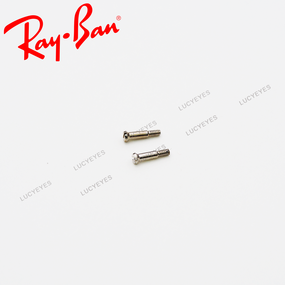 น๊อตแว่น RAYBAN แท้ 100% RayBan RB2140F, ORIGINAL WAYFARER, RX5121 สีเงิน