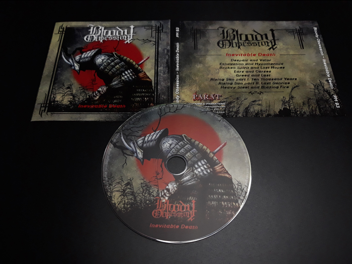 BLOODY OBSESSION'Inevitable Death'CD.