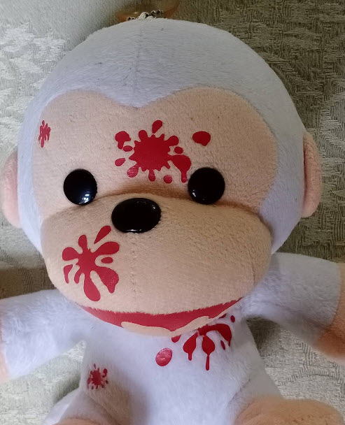 ลิง ชุดหมีโหด Gloomy bear/monkey ขนาด 8 นิ้ว