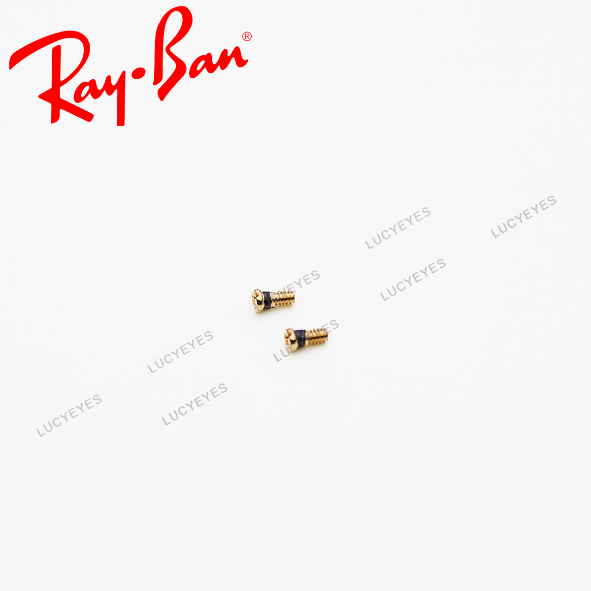 น๊อตแว่น RAYBAN แท้ 100% RB3025 AVIATOR, RB3447 ROUND METAL สีทอง