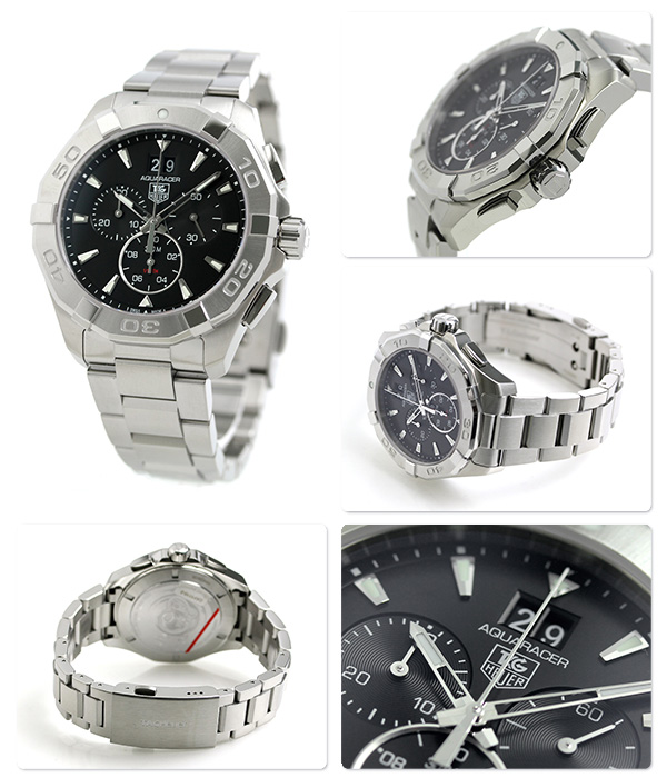 Tag Heuer CAY1110.BA0927 นาฬิกาผู้ชาย Aquaracer Chronograph 300M - ∅43 Mm Quartz Men's Watch