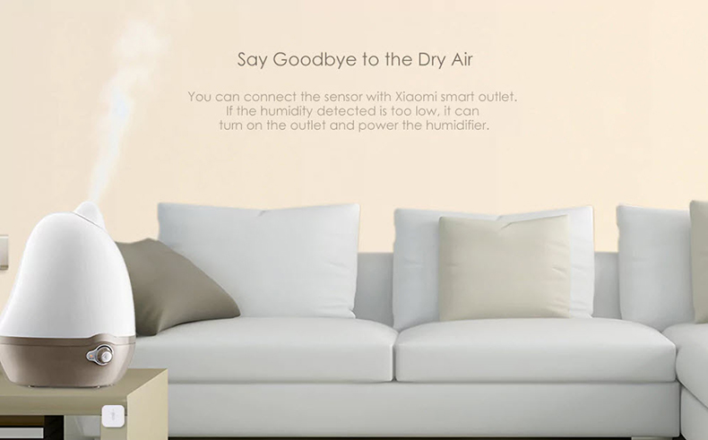 Xiaomi Aqara Temperature Humidity Sensor - ตัวตรวจวัดอุณหภูมิและความชื้น Aqara (Zigbee) (CN)