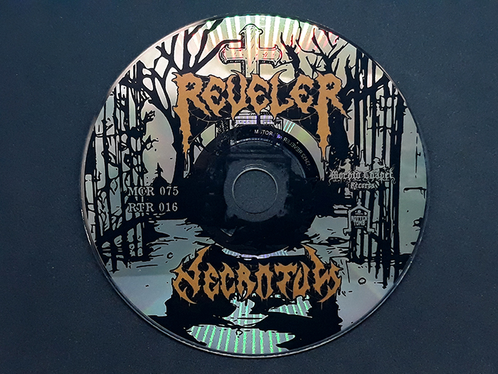 REVELER/NECROTUM 'Officium Mortuorum' Split CD