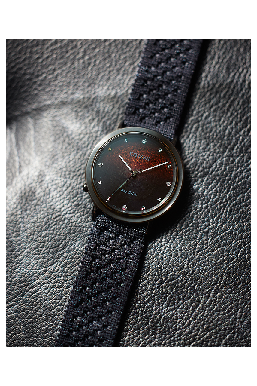 Citizen EM1007-47E นาฬิกาผู้หญิง Eco-Drive L Ambiluna Heralbony Limited Edition of 1050 Pcs. Women's Watch *2 สาย