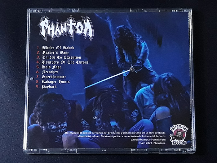 PHANTOM'Handed To Execution' CD