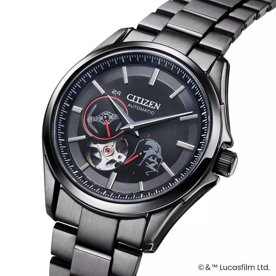 Citizen NP1015-66E นาฬิกาผู้ชาย Mechanical Automatic Darth Vader limited Edition Men's Watch