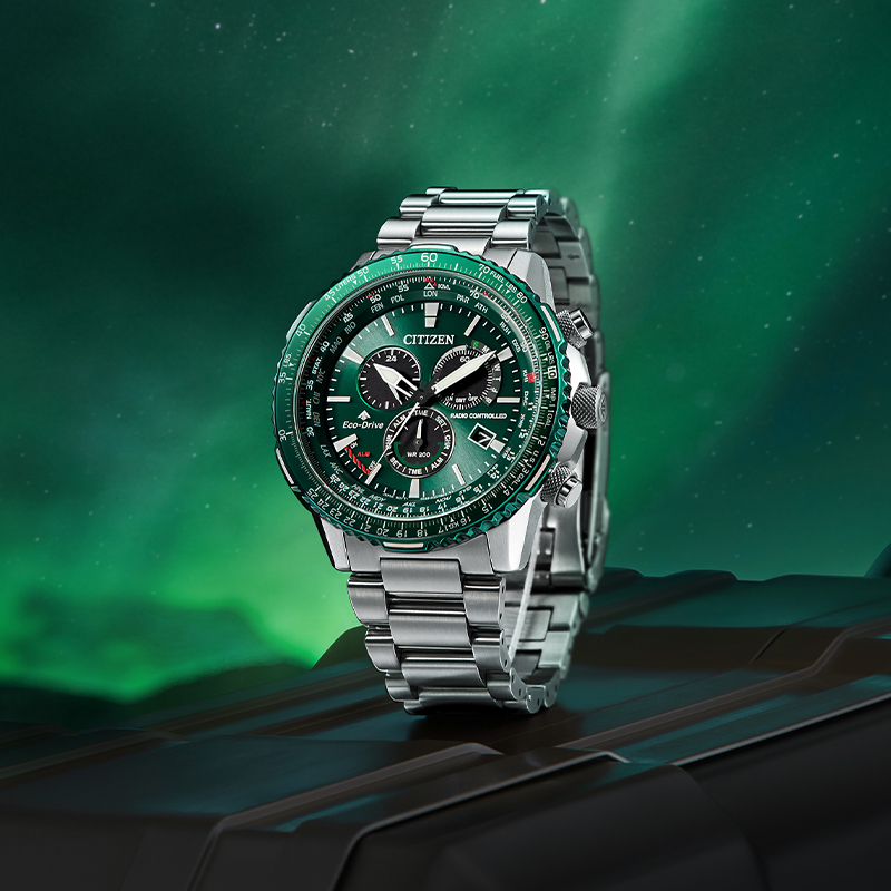 Citizen CB5004-59W นาฬิกาผู้ชาย Promaster Radio-Controlled Eco-Drive Men's Watch