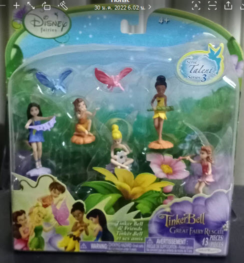 โมเดล TinkerBell and The Great Fairy Rescue ชุดพิเศษ 13 ชิ้น