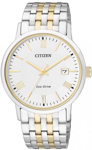 Citizen BM6774-51A นาฬิกาข้อมือผู้ชาย Eco-Drive Two-Tone Made in Japan Men's Watch