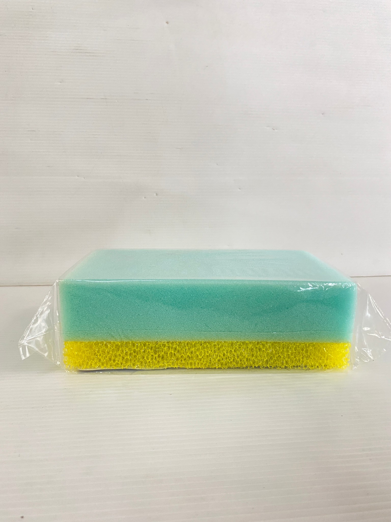 คาร์โฟม ฟองน้ำล้างรถอย่างดี ใช้ทน เหนียว นุ่ม 2สี เขียว-เหลือง #A259-PT02