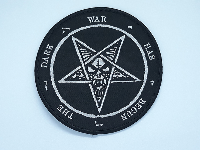 BESTIAL SUMMONING 'Pentagram' Woven Patch (อาร์มแบบทอ)
