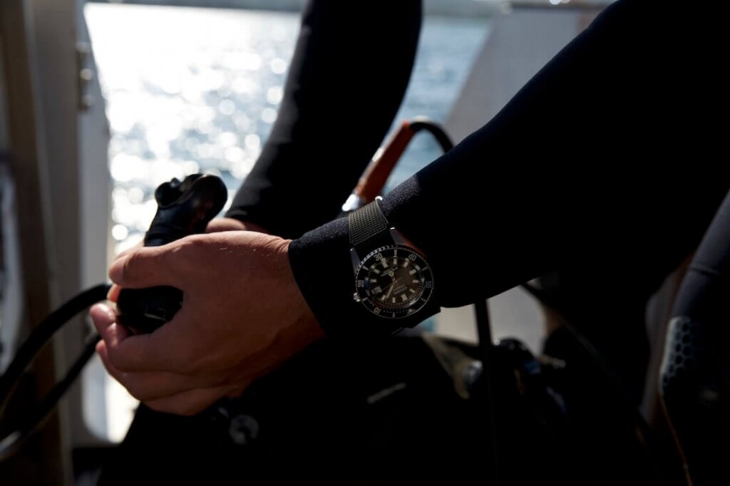 Citizen NB6021-17E นาฬิกาผู้ชาย Promaster Fujitsubo Automatic Super Titanium™ Men's Watch