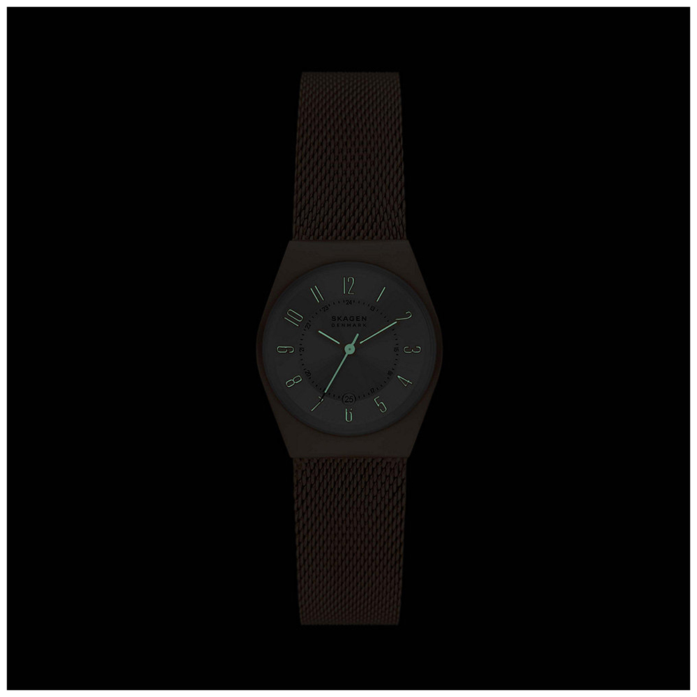 Skagen SKW3035 นาฬิกาผู้หญิง Grenen Lille Rose Gold Quartz Women's Watch