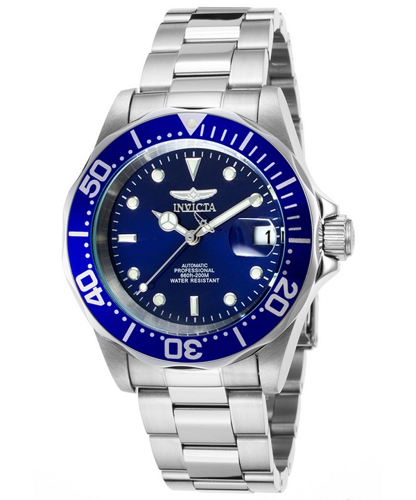 Invicta 9094 นาฬิกาผู้ชาย Pro Driver Automatic Blue Dial Men's Watch