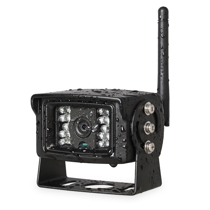 กล้องถอยสำหรับรถบรรทุกพร้อมจอ 7นิ้ว เลนส์กว้างกันน้ำระดับคมชัดเป็น CCD