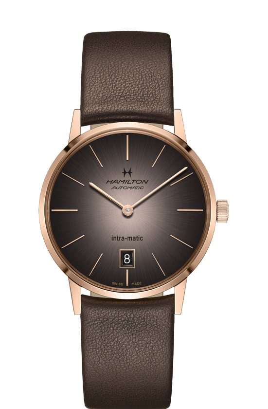Hamilton H38465501 นาฬิกาผู้ชาย American Classic Intra-Matic Automatic Men's Watch
