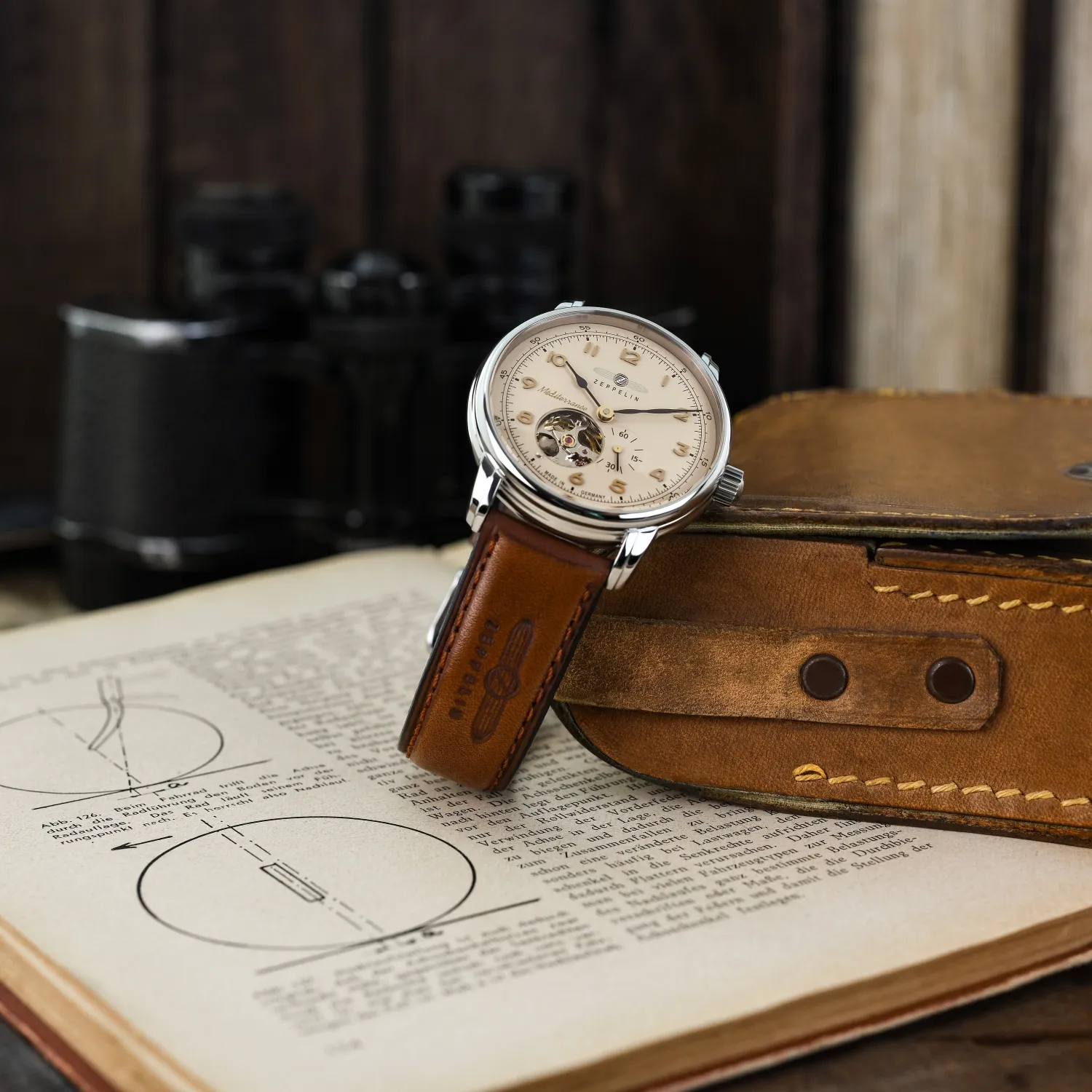 Zeppelin 9666-5 นาฬิกาผู้ชาย Automatic Men's Watch