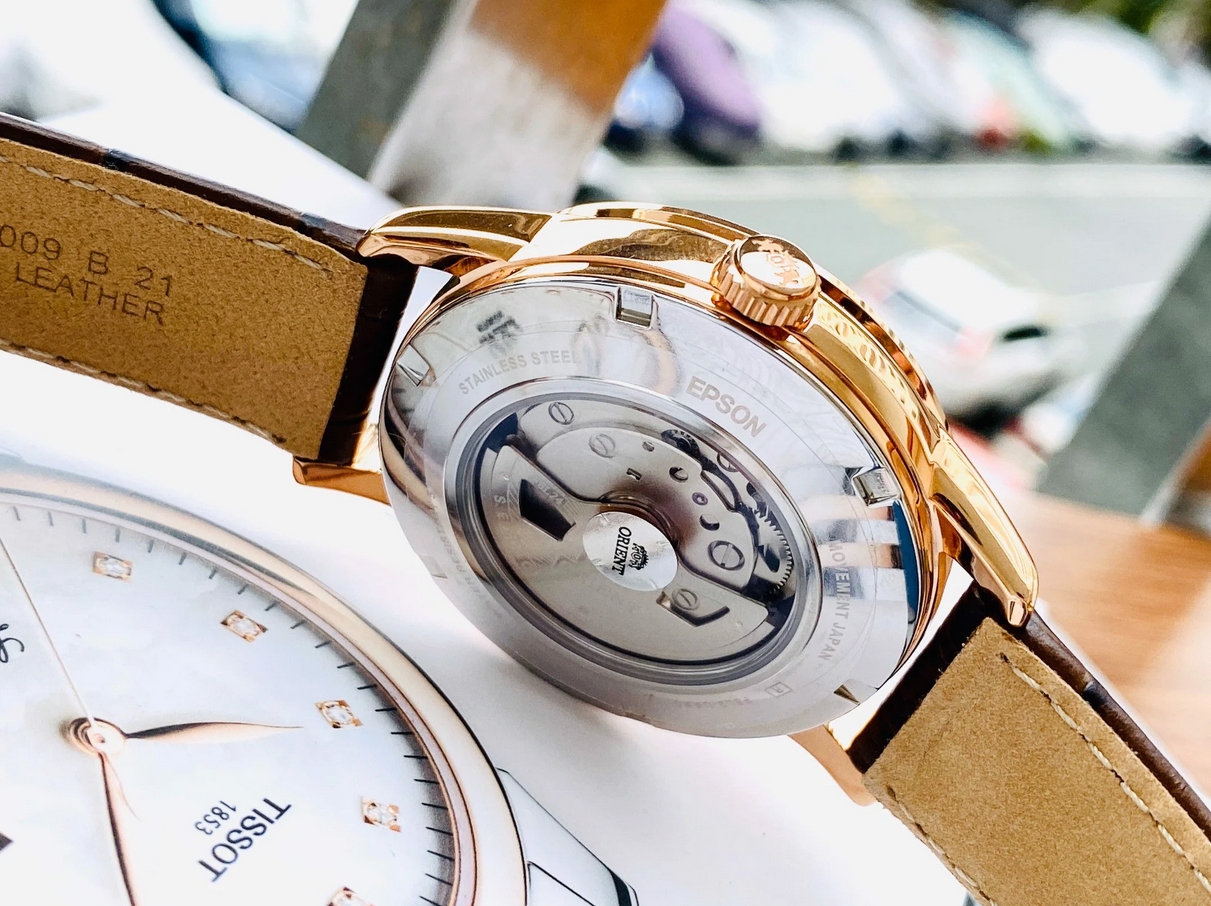 Orient RA-AS0009S10B นาฬิกาผู้ชาย Moonphase Automatic Men's Watch