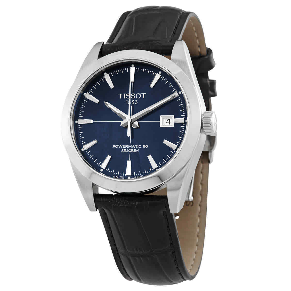 Tissot T127.407.16.041.01 นาฬิกาผู้ชาย Gentleman Powermatic 80 Automatic Chronometer Men's Watch